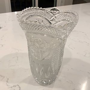 Vintage glass vase